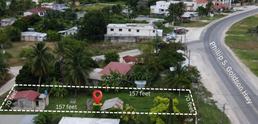 “Prime Commercial Lot in Corozal Town, Belize!”