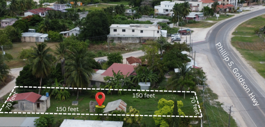 “Prime Commercial Lot Awaits Your Vision in Beautiful Belize!”