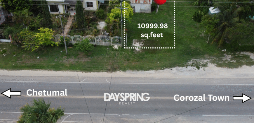 “Prime Commercial Lot Awaits Your Vision in Beautiful Belize!”