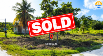 “Sold. Vacant Lot in Ranchito, Corozal, Belize.”