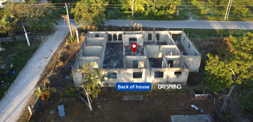 “Grand Belizean Dream Home – Finish to Your Vision”
