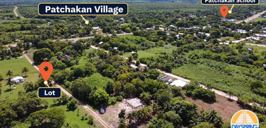 Land for Sale in Beautiful Patchakan Village, Corozal District, Belize
